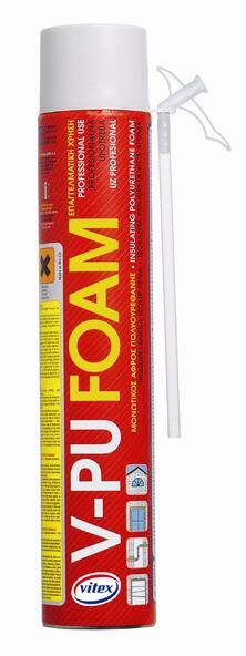 V-PU FOAM ΜΟΝΩΤΙΚΟΣ ΑΦΡΟΣ ΠΟΛΥΟΥΡΕΘΑΝΗΣ - VITEX