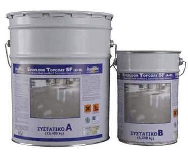EPOFLOOR TOPCOAT SF - Εποξειδική αυτοεπιπεδούμενη ρητίνη δαπέδων χωρίς διαλύτες - ΛΕΜΟΝΙΔΗΣ