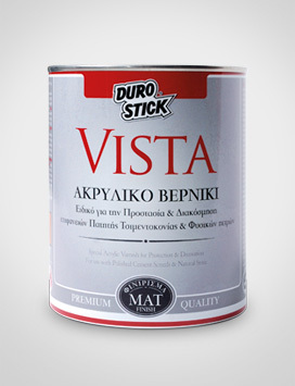 VISTA | Βερνίκι Ματ για Πατητή Τσιμεντοκονία | Durostick