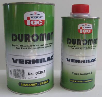 DUROMAT 6000 - ΒΕΡΝΙΚΙ ΠΟΛΥΟΥΡΕΘΑΝΗΣ 2 ΣΥΣΤΑΤΙΚΩΝ - VERNILAC