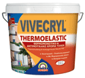 Vivecryl Thermoelastic - Ελαστομερές Θερμομονωτικό Αντιμουχλικό Χρώμα - ΒΙΒΕΧΡΩΜ 