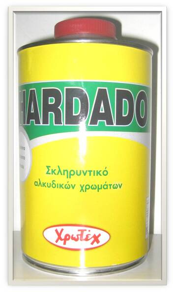 HARDADO - ΣΚΛΗΡΥΝΤΙΚΟ ΑΛΚΥΔΙΚΩΝ ΧΡΩΜΑΤΩΝ - ΧΡΩΤΕΧ