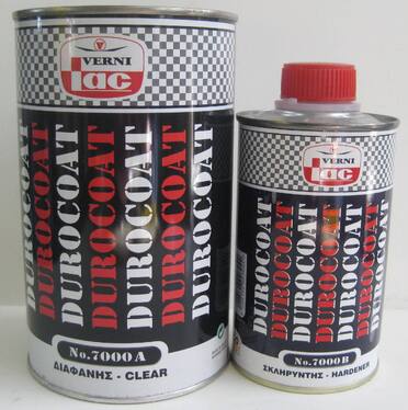 DUROCOAT 7000 - ΔΙΑΦΑΝΕΣ ΥΠΟΣΤΡΩΜΑ ΠΟΛΥΟΥΡΕΘΑΝΗΣ 2 ΣΥΣΤΑΤΙΚΩΝ - VERNILAC