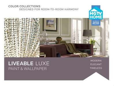 Livable Luxe - Χρωματικές Τάσεις και Προτάσεις - Sherwin Williams & HGTV