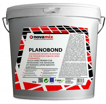 Plano Bond | Χαλαζιακό Αστάρι Λείων & Απορροφητικών Επιφανειών | Novamix