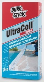 ULTRA-COLL THERMO - Ινοπλισμένη Κόλλα Θερμομονωτικών Πλακών - DUROSTICK 